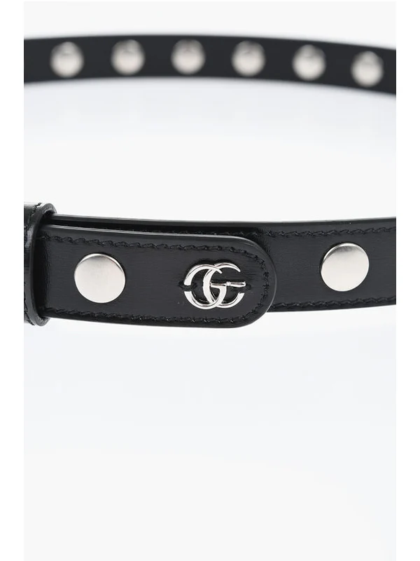 Gucci Black Leather Belts - Image 3
