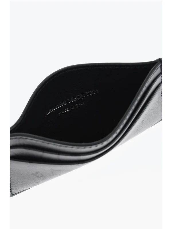 Alexander Mcqueen Grey Card Holders - Image 3