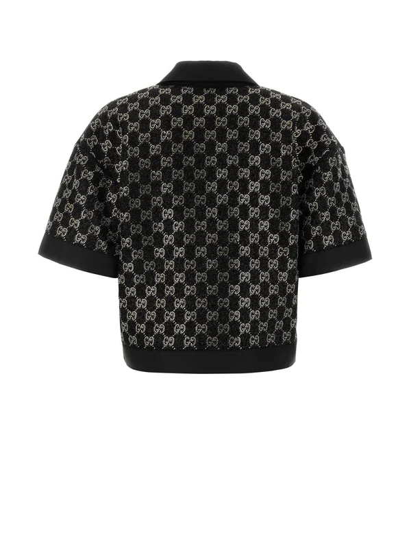 Gucci Black Polo Shirts - Image 2