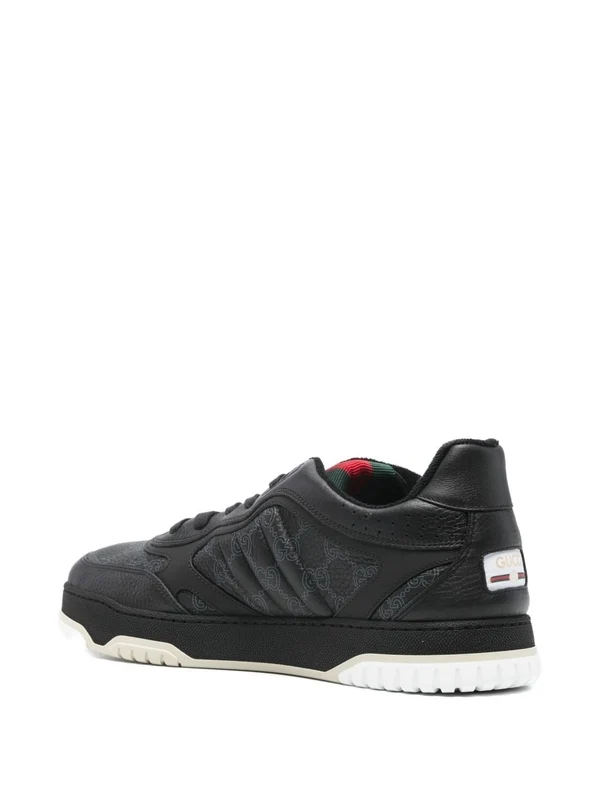Gucci Black Low Top Sneakers - Image 3