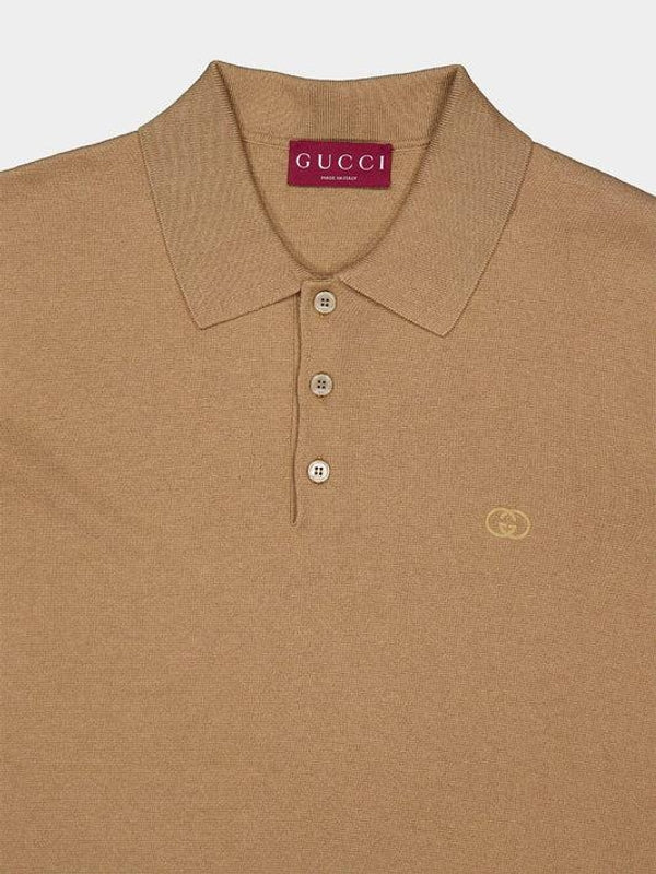 Gucci Brown Polo Shirts - Image 3