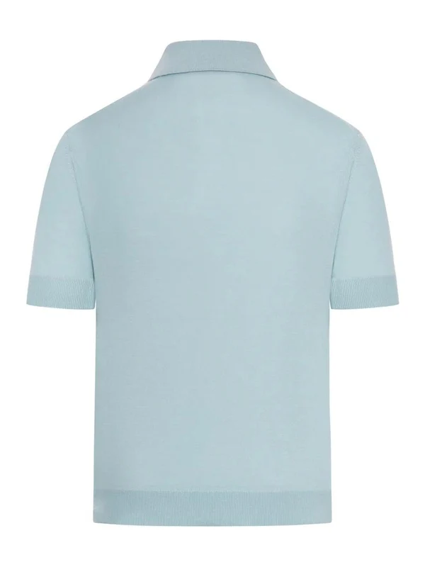 Gucci Blue Polo Shirts - Image 2
