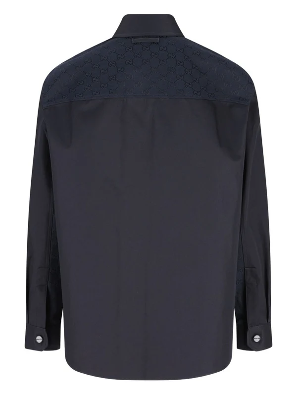 Gucci Navy Shirts - Image 2