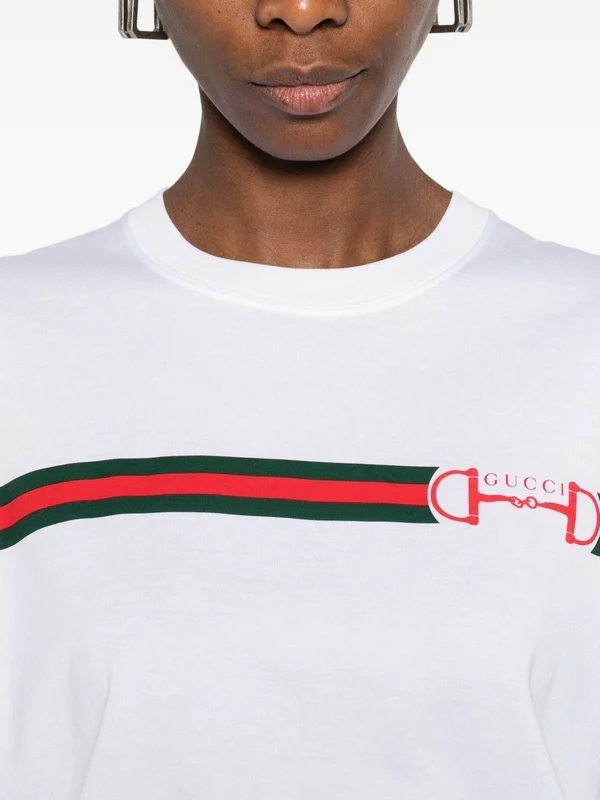 Gucci White Half Sleeve - Image 4