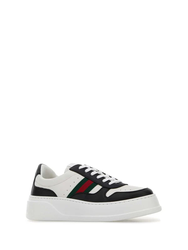 Gucci Black Low Top Sneakers - Image 2