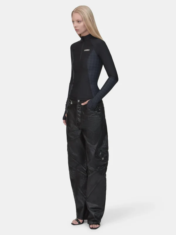 Amiri Black Polo Shirts - Image 3