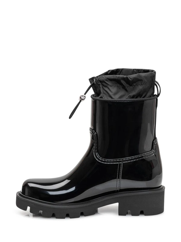 Moncler Black Ankle Boots - Image 4