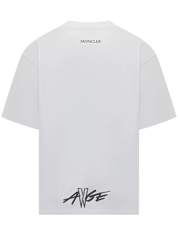 Moncler White Half Sleeve - Image 2