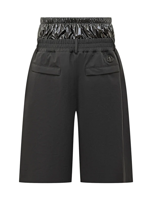 Moncler Black Shorts - Image 2