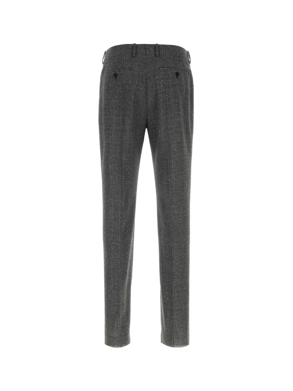 Alexander Mcqueen Grey Tailored Pants - Image 2
