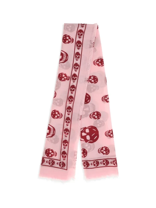 Alexander Mcqueen Pink Other Fabric Mufflers - Image 2