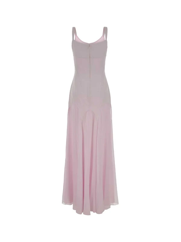 Alexander Mcqueen Pink Long Dress - Image 2