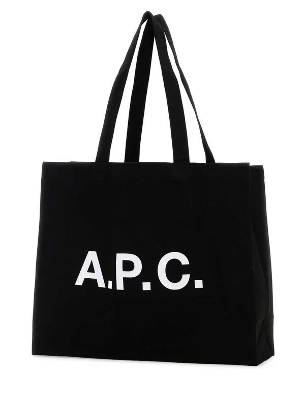 A.P.C. Black Tote Bags - Image 2