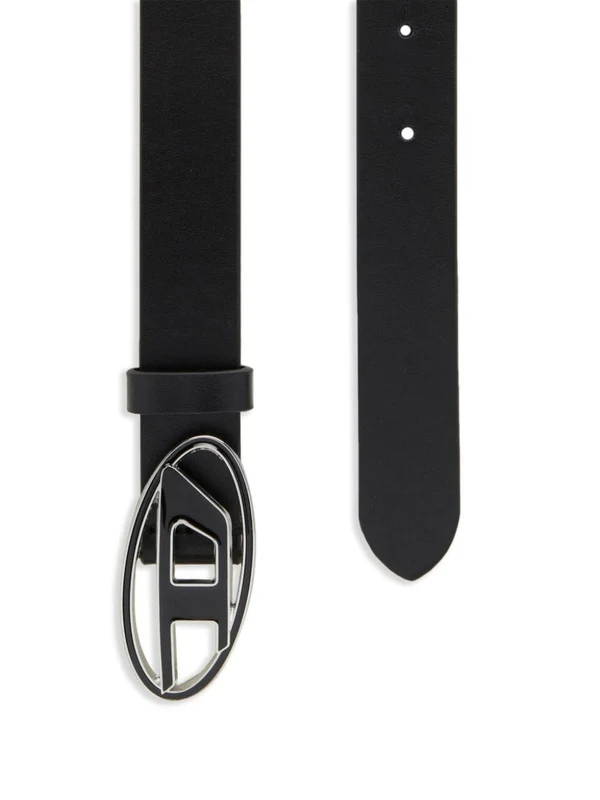 Diesel Black Leather Belts - Image 3