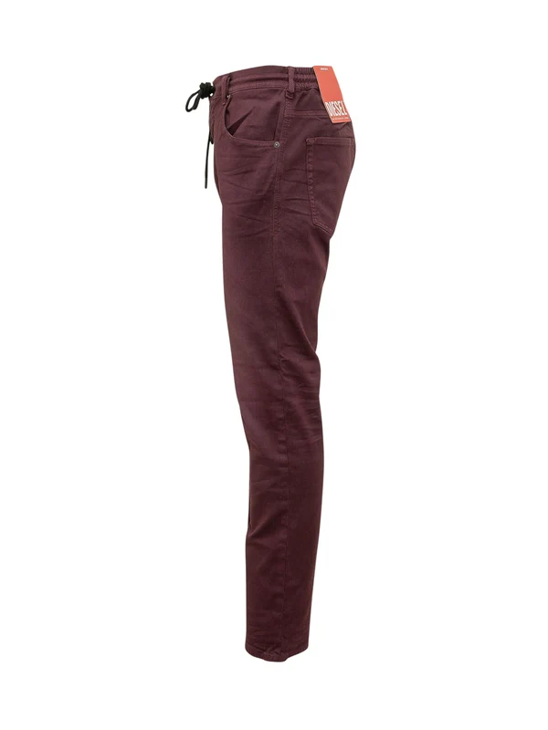 Diesel Burgundy Trousers - Image 3