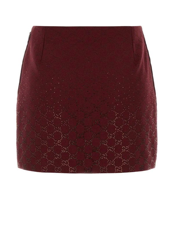 Gucci Burgundy Skirts - Image 2