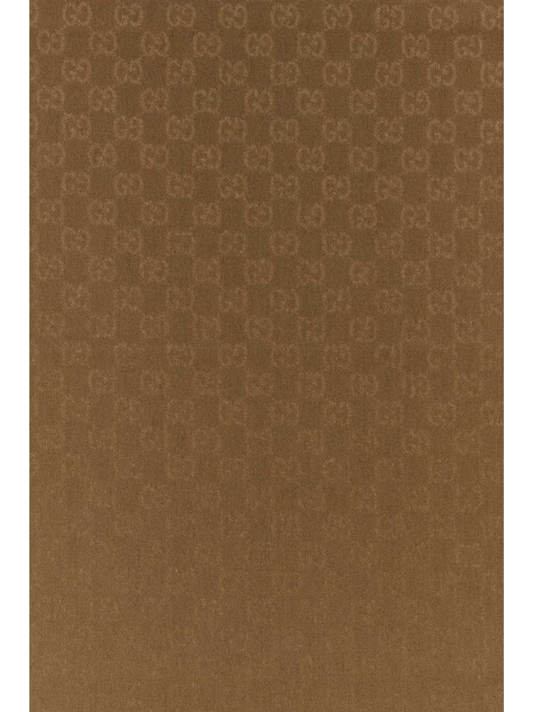 Gucci Brown Wool Mufflers - Image 3