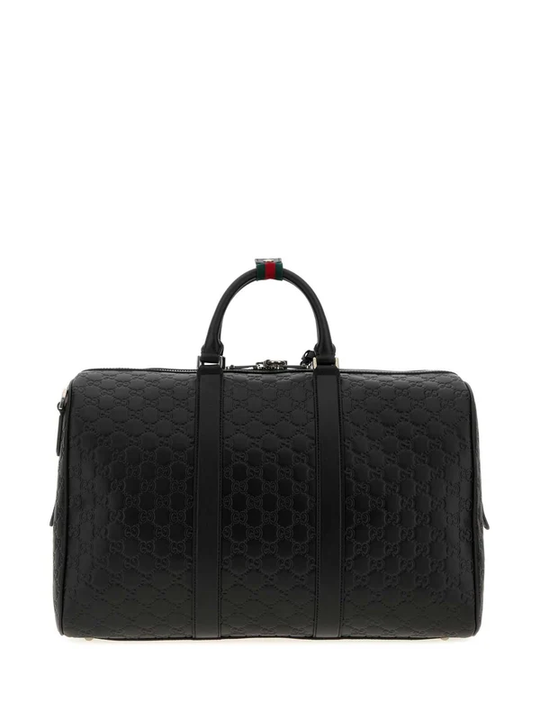 Gucci Black Boston Bags - Image 3