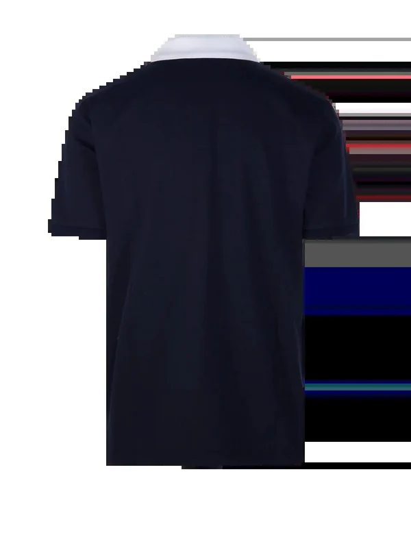 Gucci Navy Polo Shirts - Image 2