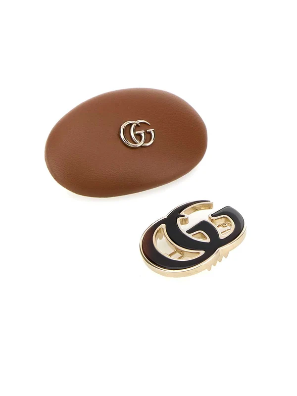 Gucci Black Brown Hair Pins - Image 2