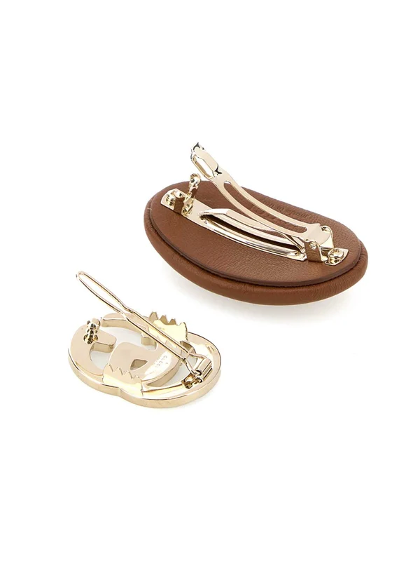 Gucci Black Brown Hair Pins - Image 3