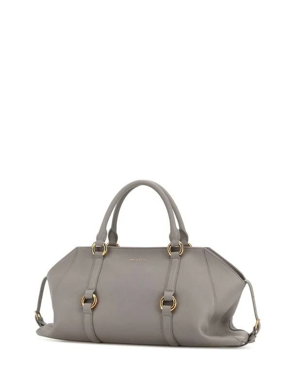 Alexander Mcqueen Grey Tote Bags - Image 2
