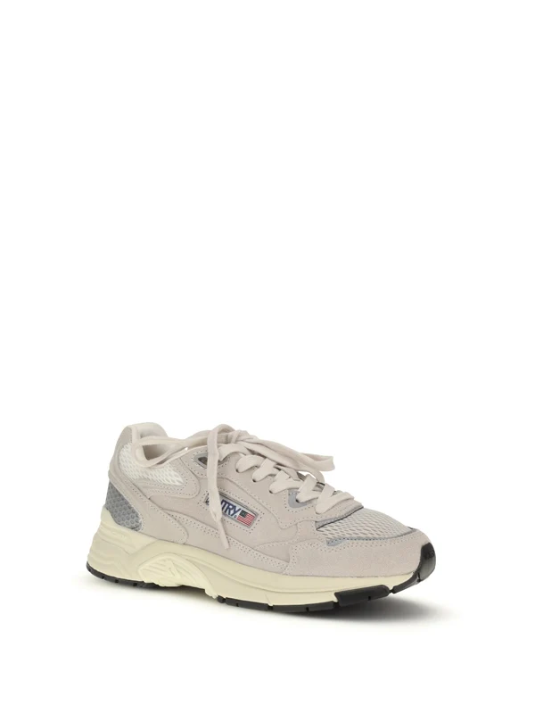 Autry Grey Low Top Sneakers - Image 2