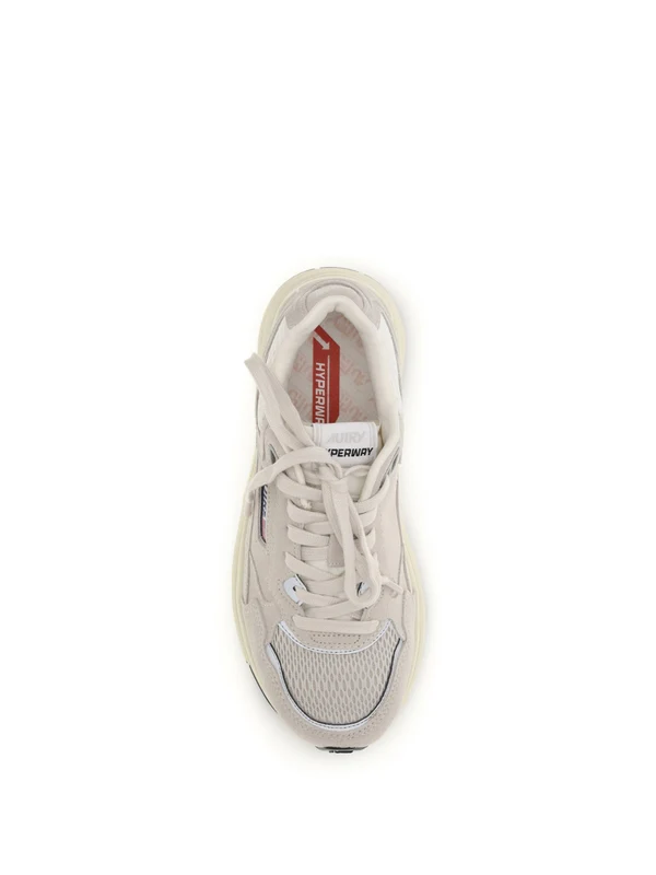 Autry Grey Low Top Sneakers - Image 4