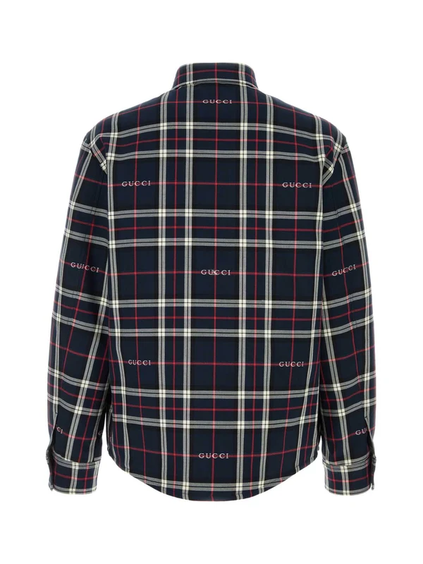 Gucci Navy Shirts - Image 2