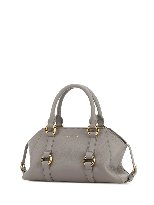 Alexander Mcqueen Grey Tote Bags - Image 2
