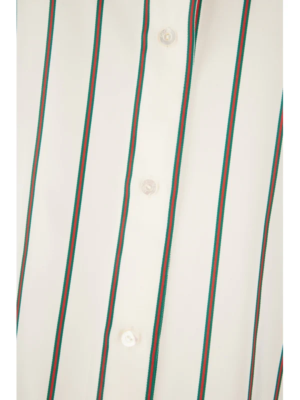Gucci Multicolor Striped Shirts & Blouses - Image 3
