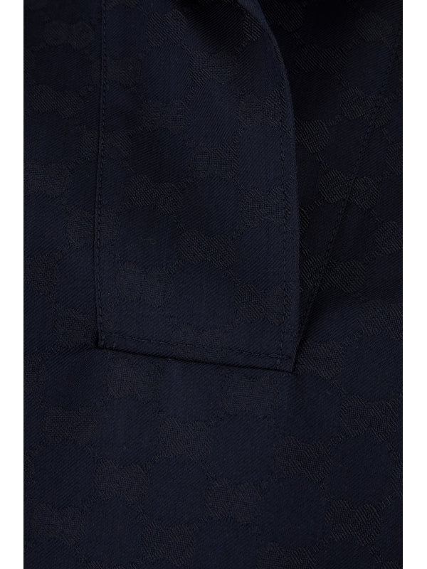 Gucci Blue Polo Shirts - Image 3