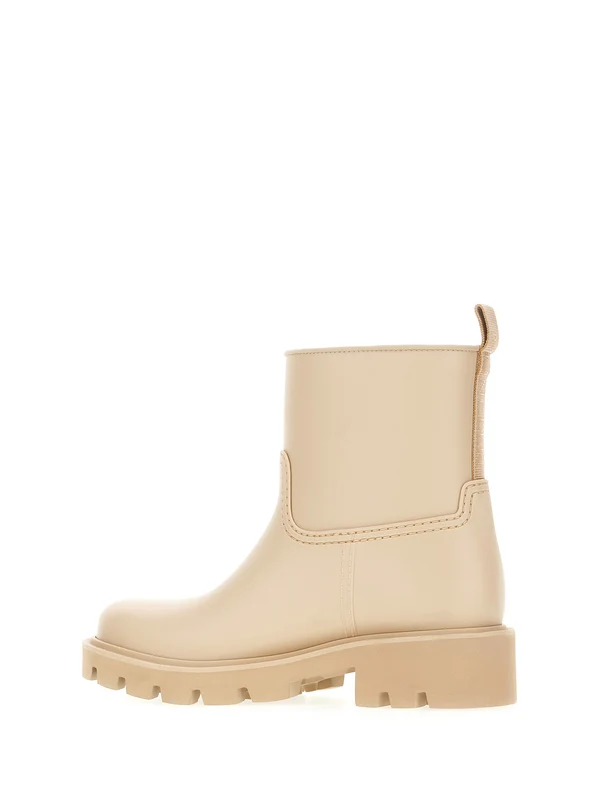 Moncler Beige Ankle Boots - Image 3