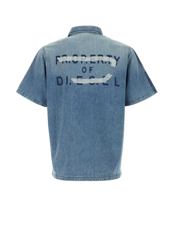 Diesel Blue Shirts - Image 2