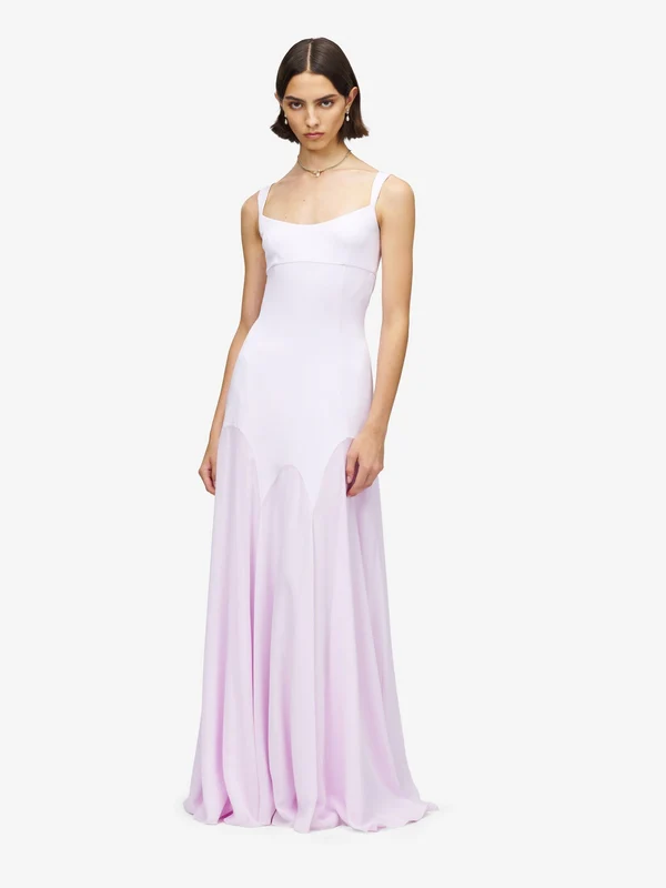 Alexander Mcqueen Pink Long Dress - Image 3