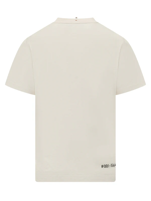 Moncler White Half Sleeve - Image 2