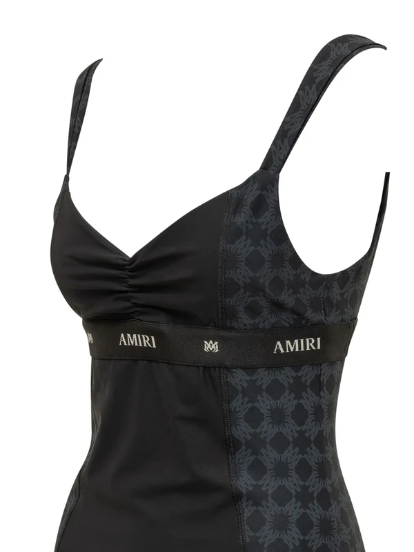 Amiri Black Long Dress - Image 4