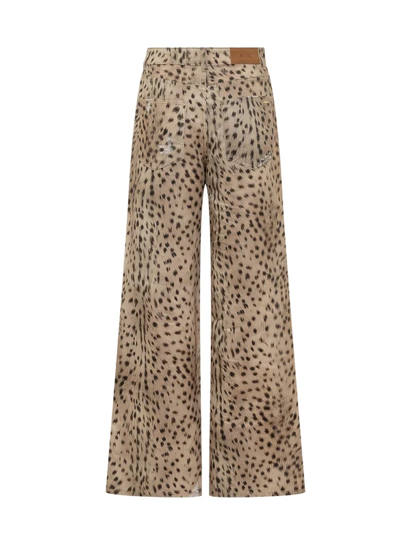 Amiri Brown Denim Pants - Image 2
