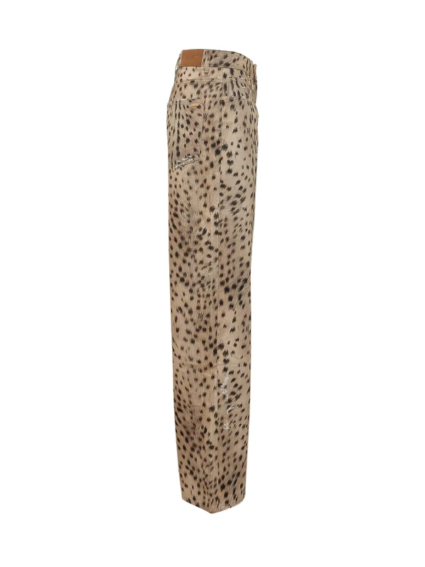 Amiri Brown Denim Pants - Image 3