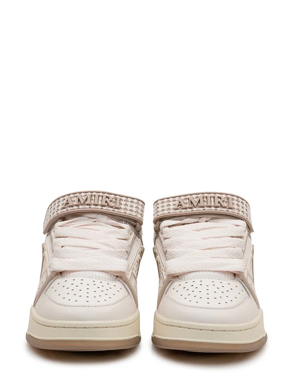 Amiri Beige Low Top Sneakers - Image 2