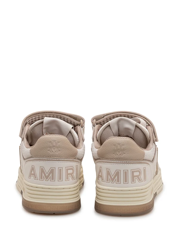 Amiri Beige Low Top Sneakers - Image 3