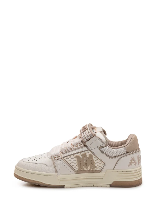 Amiri Beige Low Top Sneakers - Image 4