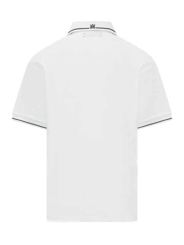 Amiri White Polo Shirts - Image 2