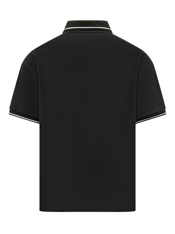 Amiri Black Polo Shirts - Image 2