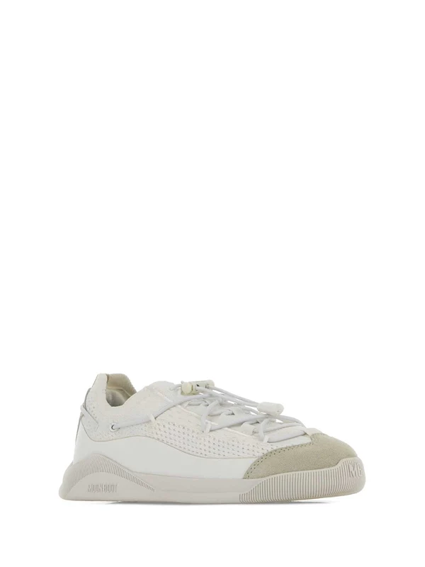 Moon Boot White Low Top Sneakers - Image 2