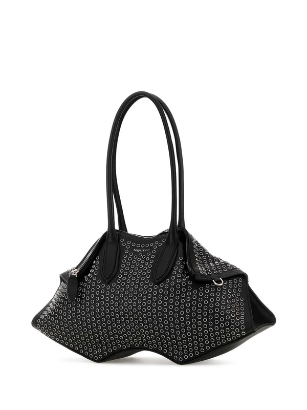 Alexander Mcqueen Black Tote Bags - Image 2