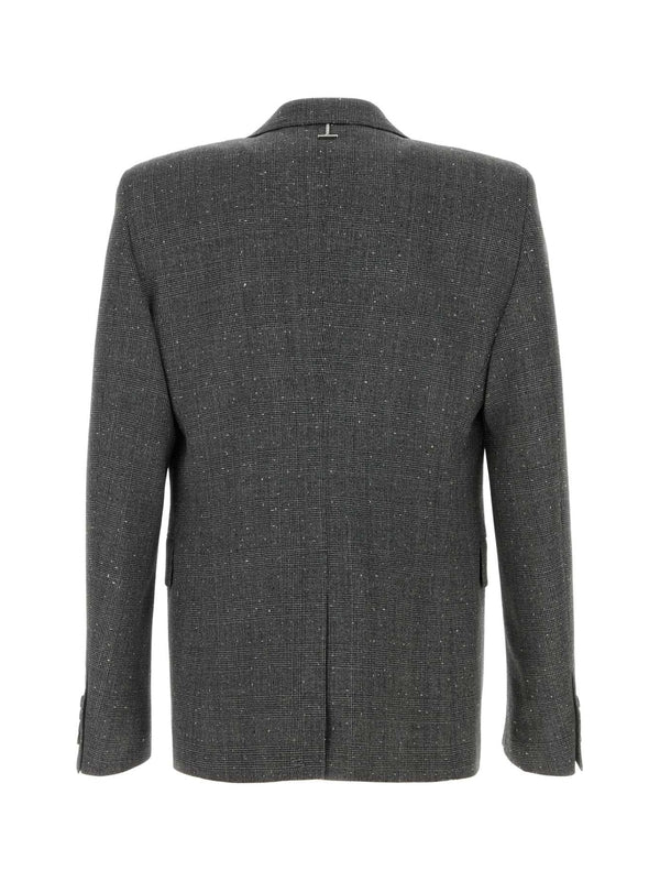 Alexander Mcqueen Grey Tailored Jackets - Image 2