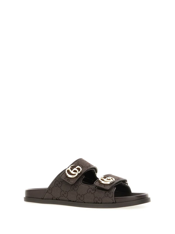 Gucci Brown Sandals - Image 2