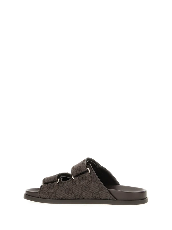 Gucci Brown Sandals - Image 3