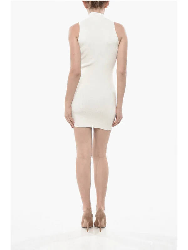 Diesel White Mini Dress - Image 2